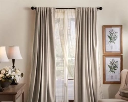 velvet curtains